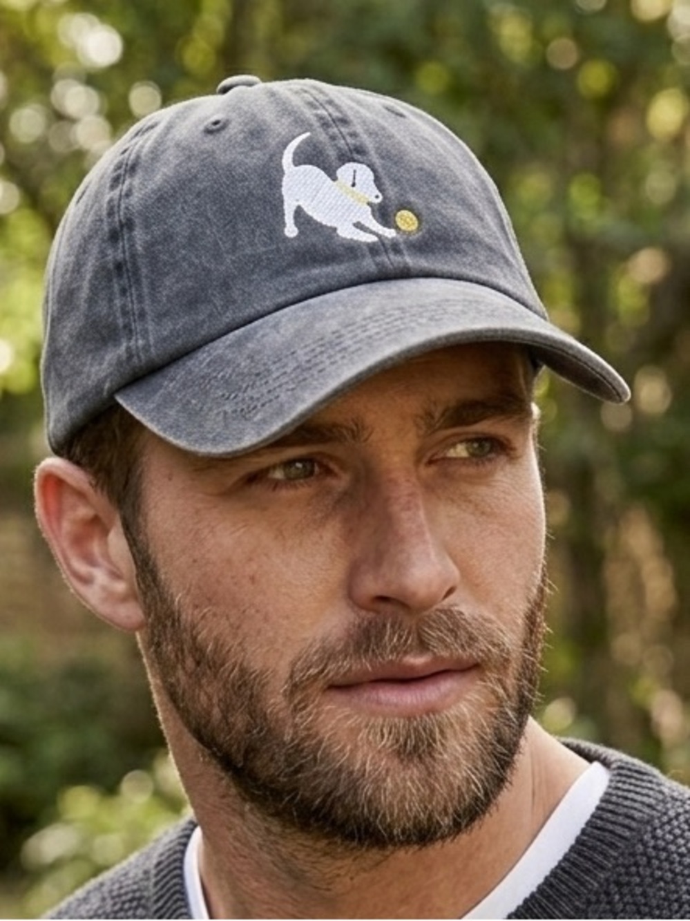 Labrador Dog Embroidered Baseball Hat Cap NWT